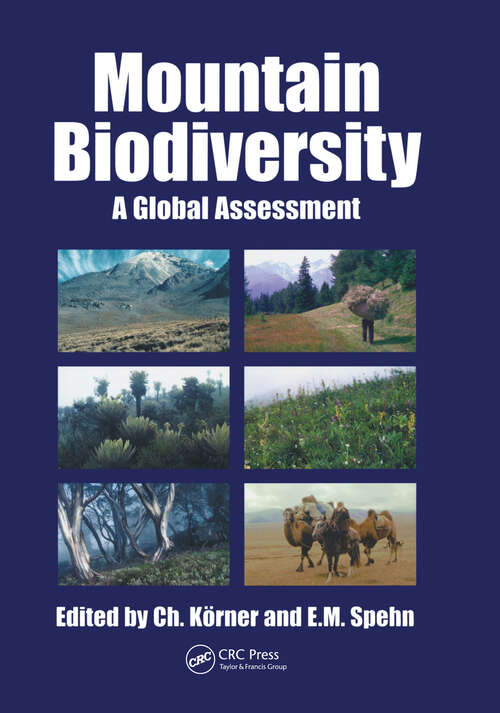 Book cover of Mountain Biodiversity: A Global Assessment