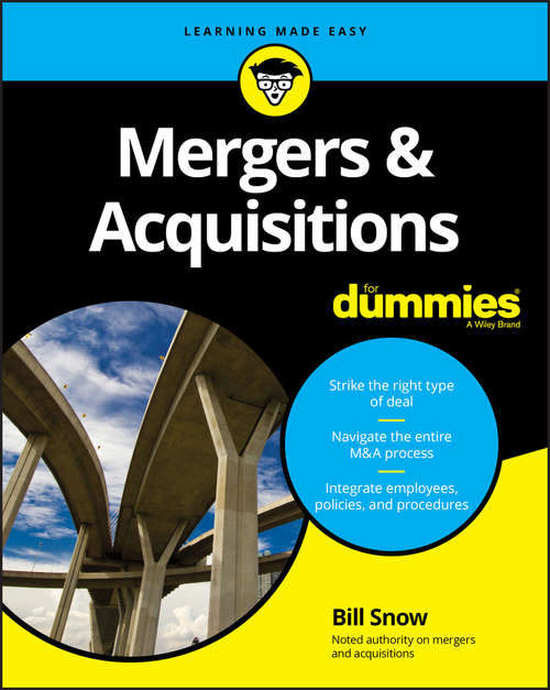 Book cover of Mergers & Acquisitions For Dummies