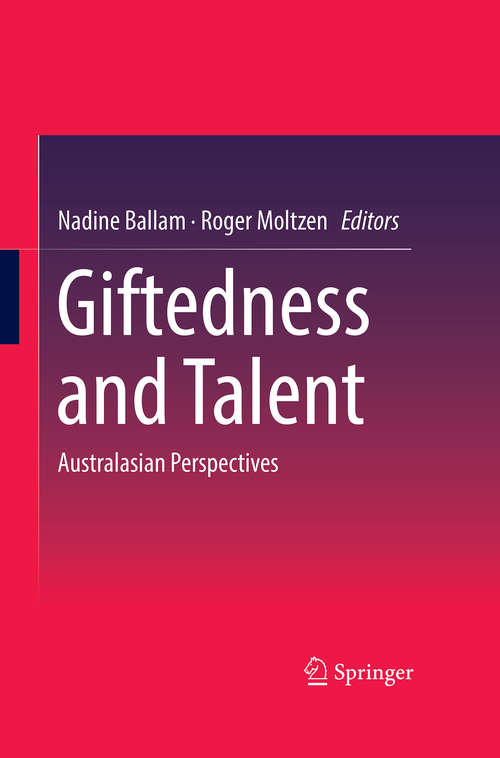 Book cover of Giftedness and Talent: Australasian Perspectives
