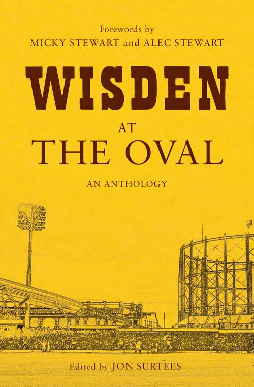 Book cover of Wisden at The Oval