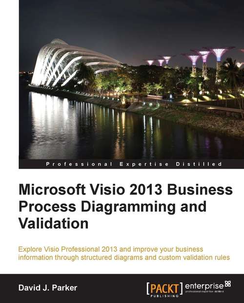 Book cover of Microsoft Visio 2013 BusinessProcess Diagramming andValidation