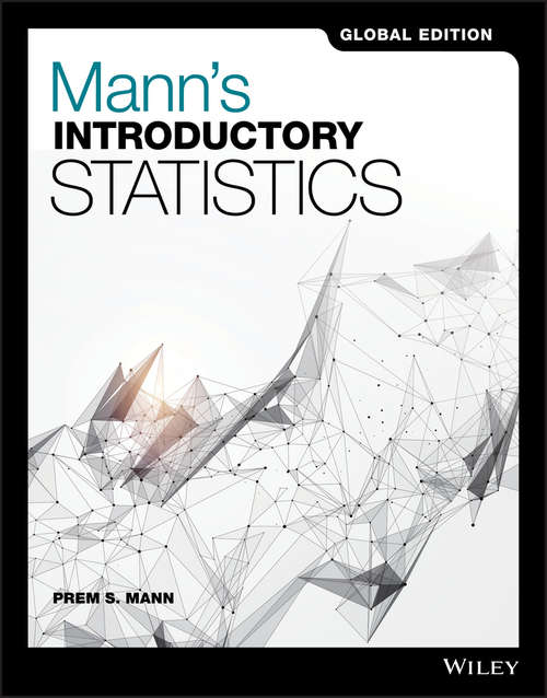 Book cover of Mann's Introductory Statistics