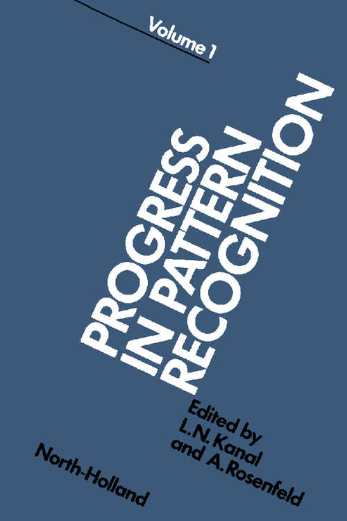 Book cover of Progress in Pattern Recognition 1