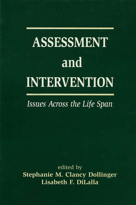 Book cover of Assessment and Intervention Issues Across the Life Span