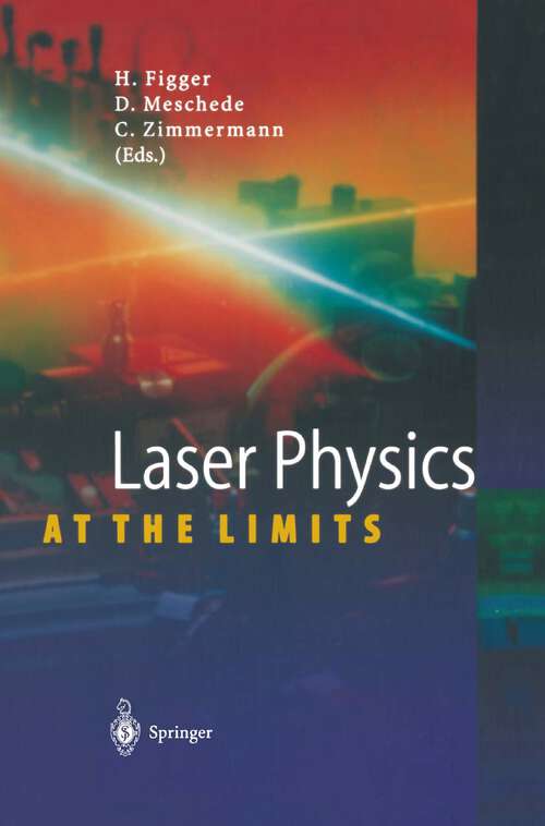 Book cover of Laser Physics at the Limits (2002)