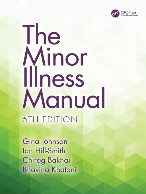 Book cover of The Minor Illness Manual