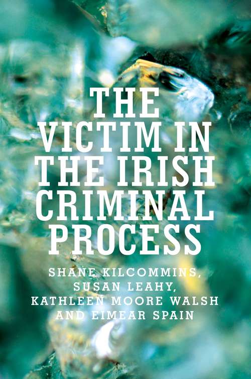 Book cover of The victim in the Irish criminal process