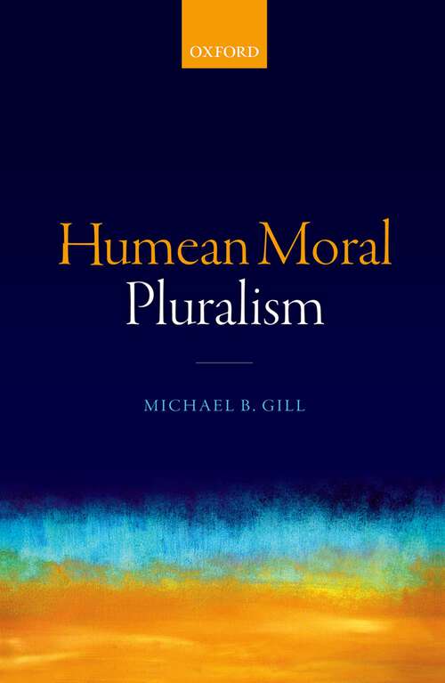 Book cover of Humean Moral Pluralism