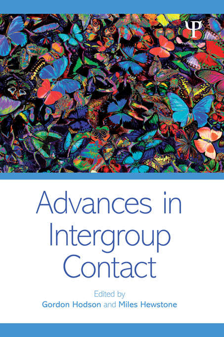 Book cover of Advances in Intergroup Contact