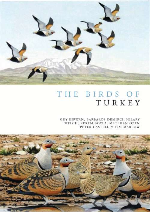 Book cover of The Birds of Turkey (Helm Field Guides Ser.)