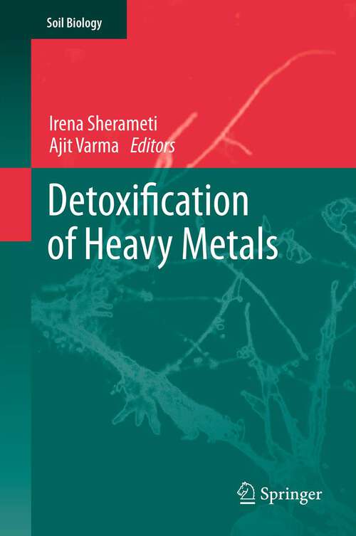 Book cover of Detoxification of Heavy Metals (2011) (Soil Biology #30)