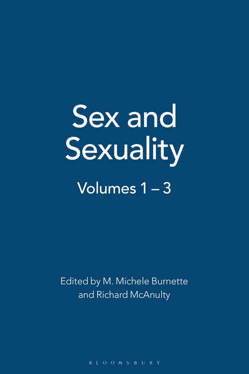 Book cover of Sex and Sexuality: [3 volumes]