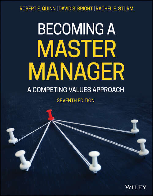 Book cover of Becoming A Master Manager: A Competing Values Approach (5)