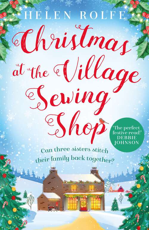 Book cover of Christmas at the Village Sewing Shop