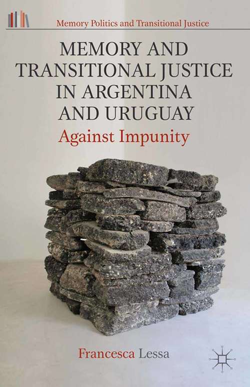 Book cover of Memory and Transitional Justice in Argentina and Uruguay: Against Impunity (2013) (Memory Politics and Transitional Justice)