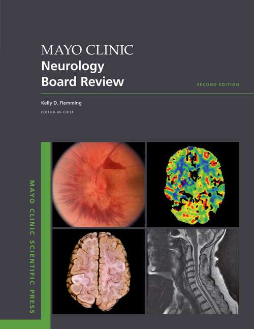 Book cover of Mayo Clinic Neurology Board Review (Mayo Clinic Scientific Press)