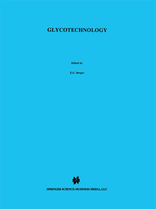 Book cover of Glycotechnology (1999)