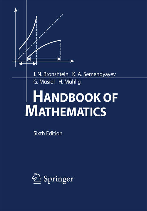 Book cover of Handbook of Mathematics (6th ed. 2015)