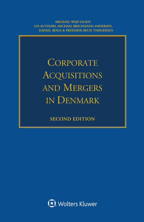 Book cover of Corporate Acquisitions and Mergers in Denmark (2)