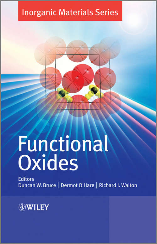 Book cover of Functional Oxides (2) (Inorganic Materials Series #12)