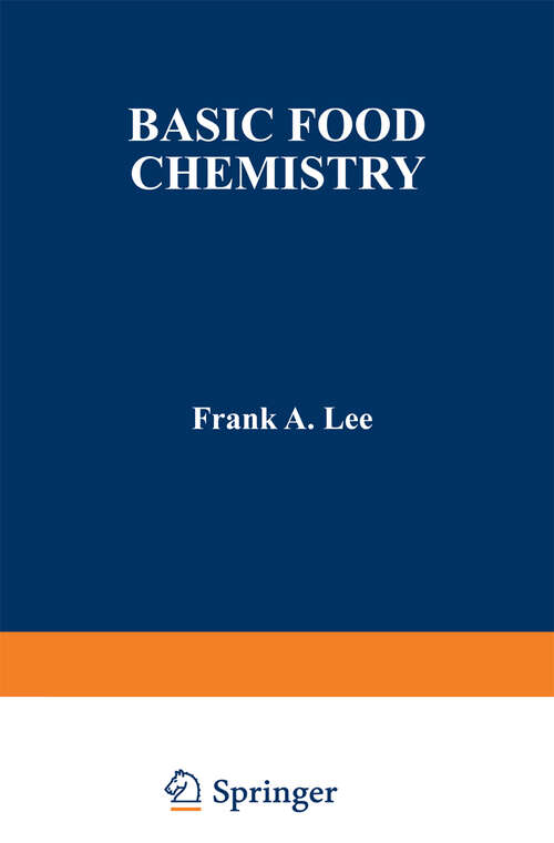 Book cover of Basic Food Chemistry (1983)