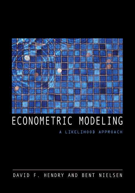 Book cover of Econometric Modeling: A Likelihood Approach