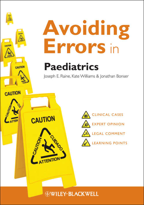 Book cover of Avoiding Errors in Paediatrics (AVE - Avoiding Errors)