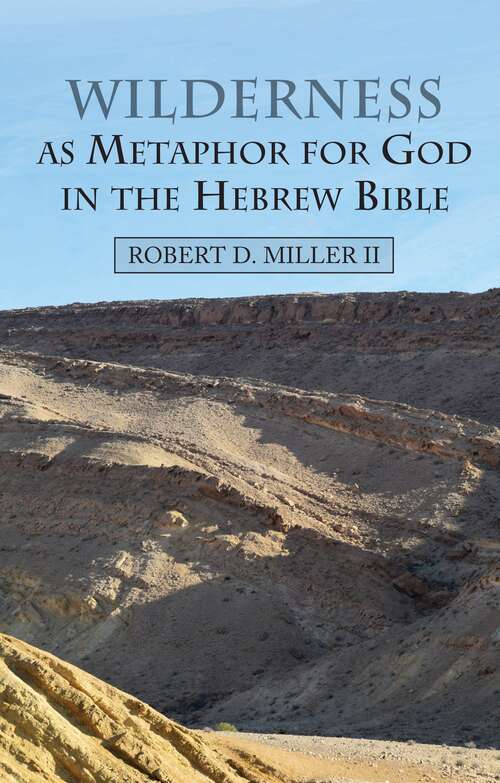 Book cover of Wilderness as Metaphor for God in the Hebrew Bible