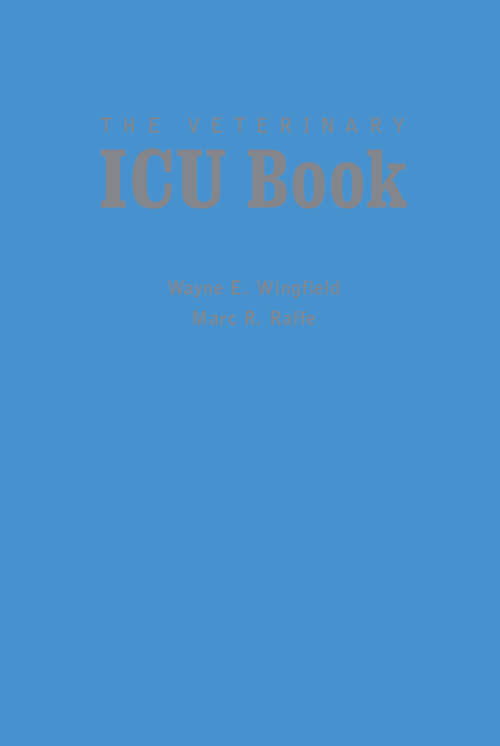 Book cover of The Veterinary ICU Book