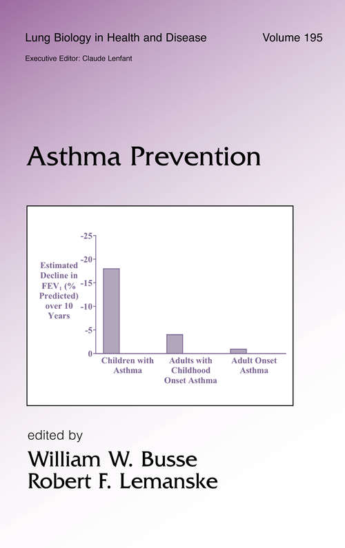 Book cover of Asthma Prevention