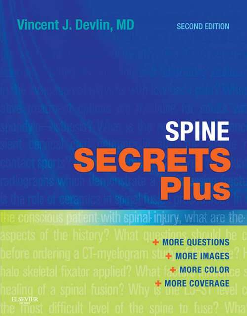 Book cover of Spine Secrets Plus (2) (Secrets)