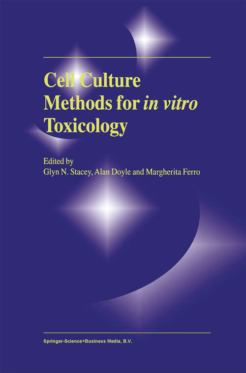 Book cover of Cell Culture Methods for In Vitro Toxicology (2001)
