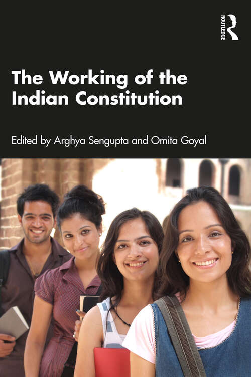 Book cover of The Working of the Indian Constitution