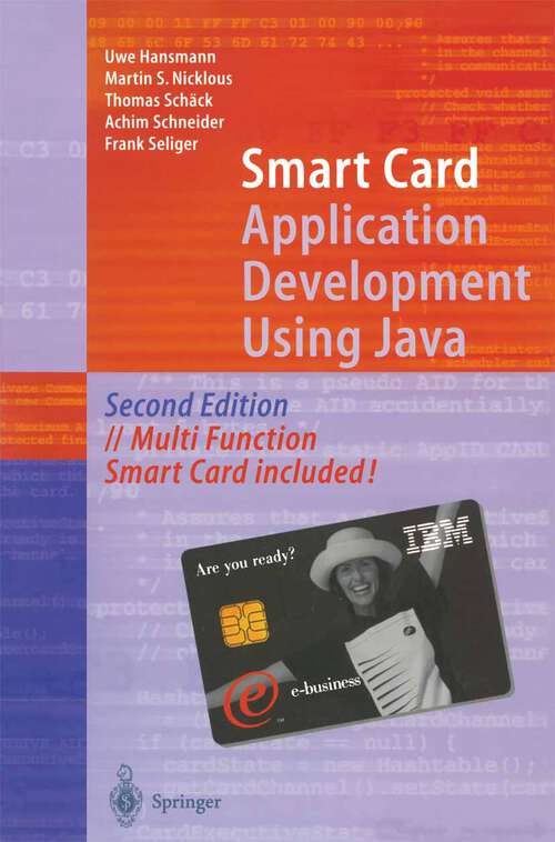 Book cover of Smart Card Application Development Using Java (2nd ed. 2002)
