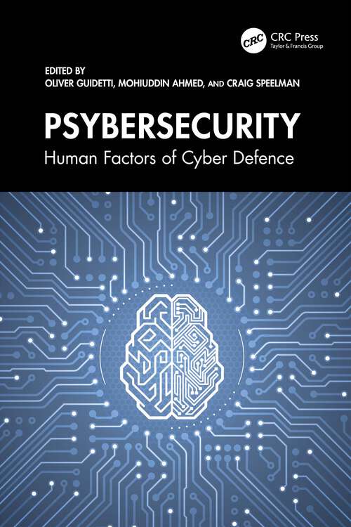 Book cover of Psybersecurity: Human Factors of Cyber Defence