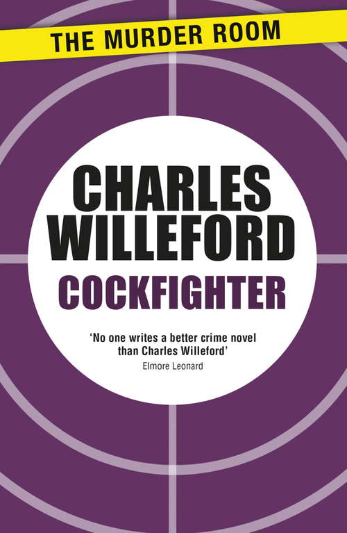 Book cover of Cockfighter: The Woman Chaser, Cockfighter, The Burnt Orange Heresy, The Machine In Ward Eleven (Vintage Crime/black Lizard Ser.)