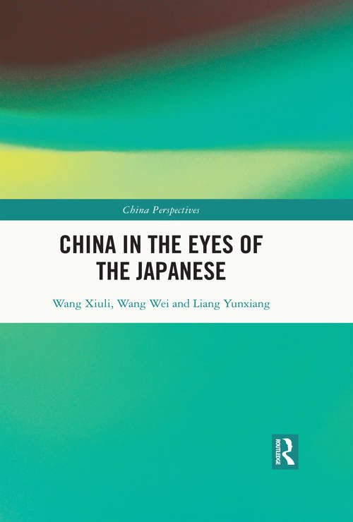 Book cover of China in the Eyes of the Japanese (China Perspectives)