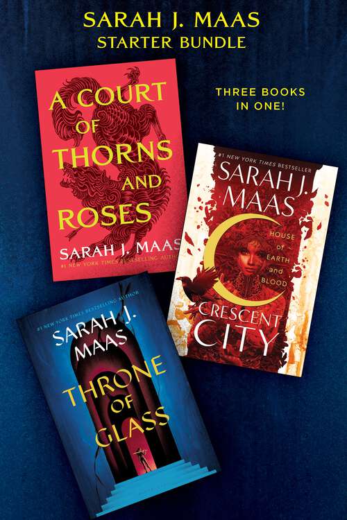 Book cover of Sarah J. Maas Starter Bundle: A Court of Thorns and Roses, House of Earth and Blood, Throne of Glass