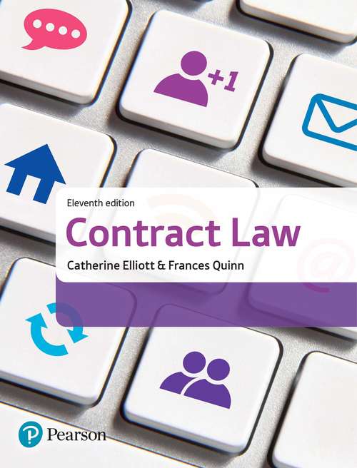 Book cover of Contract Law; Eleventh Edition