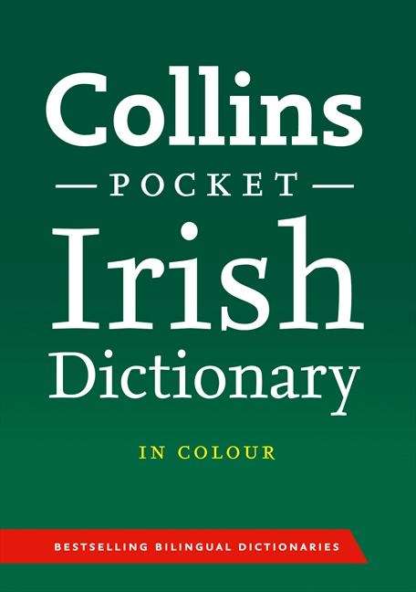 Book cover of Collins Pocket Irish Dictionary (PDF)
