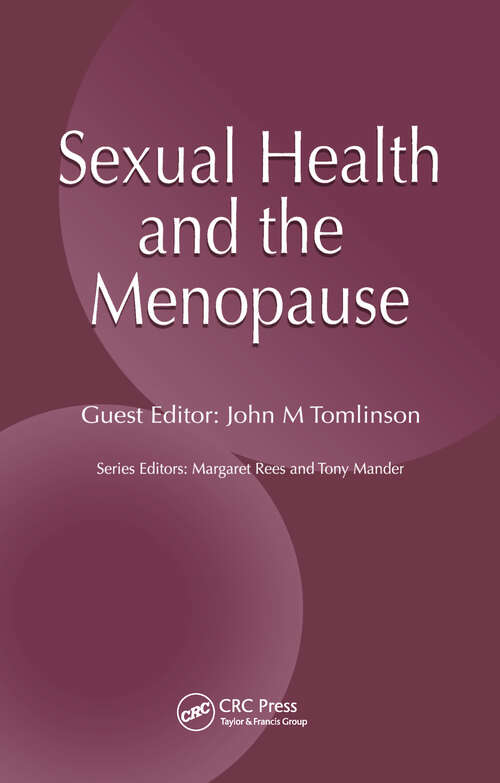 Book cover of Sexual Health and The Menopause