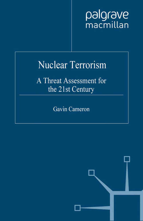 Book cover of Nuclear Terrorism: A Threat Assessment for the 21st Century (1999)