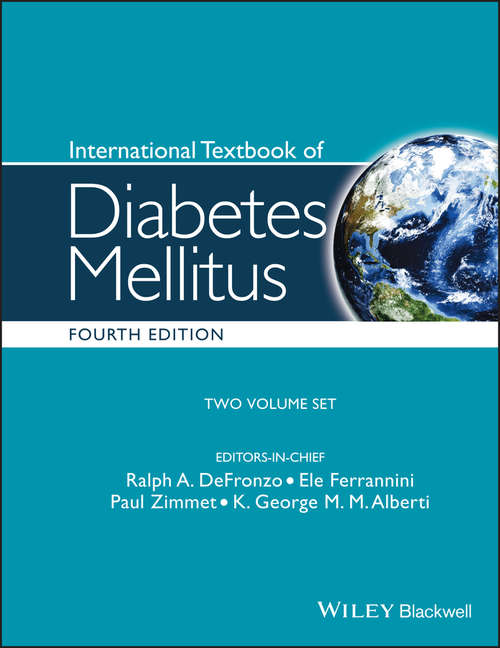 Book cover of International Textbook of Diabetes Mellitus (4)