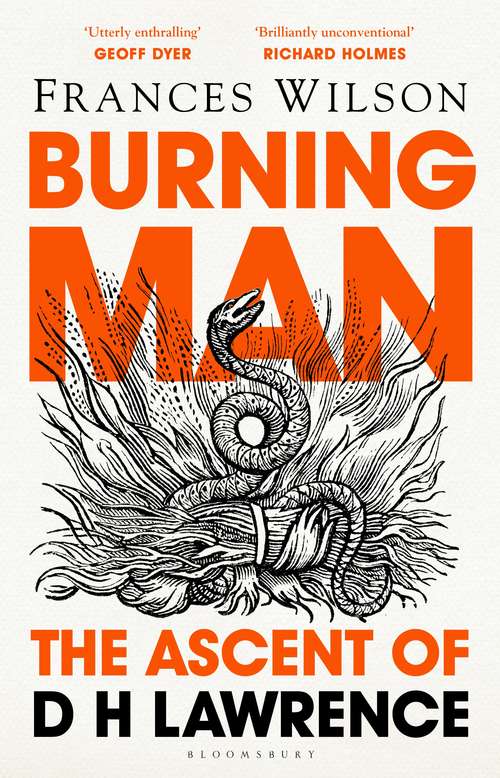 Book cover of Burning Man: The Ascent of DH Lawrence