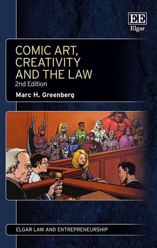 Book cover of Comic Art, Creativity and the Law (Elgar Law and Entrepreneurship series)