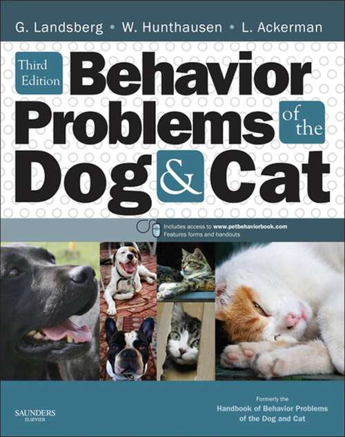 Book cover of Behavior Problems of the Dog and Cat - E-Book (3)