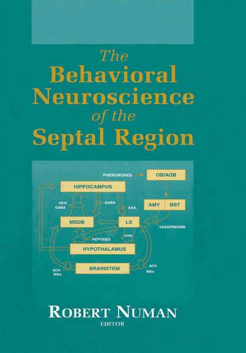 Book cover of The Behavioral Neuroscience of the Septal Region (2000)