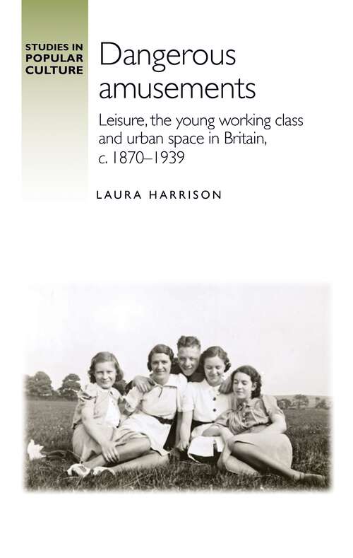 Book cover of Dangerous amusements: Leisure, the young working class and urban space in Britain, <i>c</i>. 1870–1939 (Studies in Popular Culture)