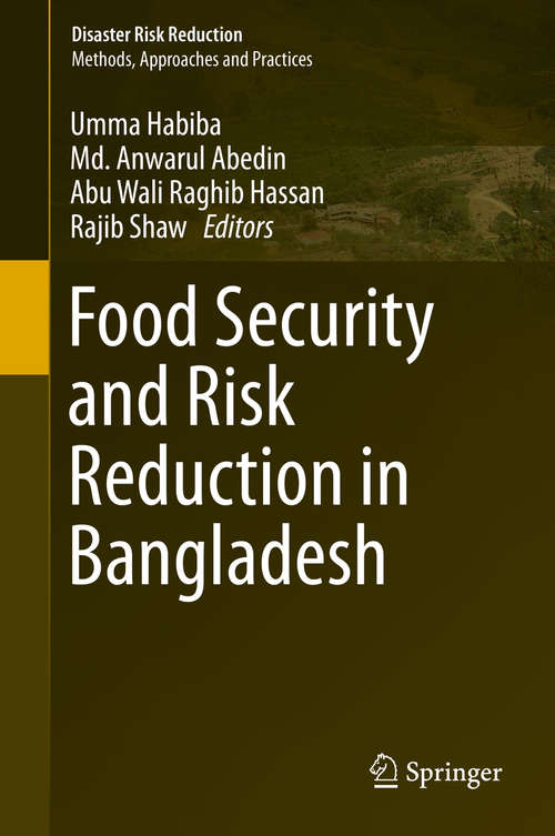 Book cover of Food Security and Risk Reduction in Bangladesh (2015) (Disaster Risk Reduction)