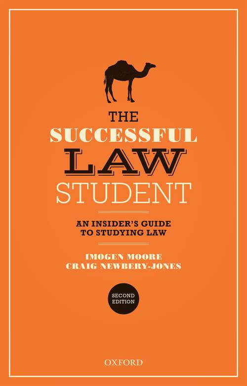 Book cover of The Successful Law Student: An Insider's Guide to Studying Law (2)